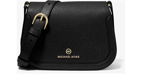 michael michael kors pebbled leather phone crossbody bag|michael kors extra small crossbody.